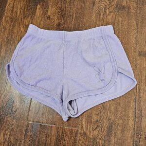 Playboy by Pacsun Terry Rhinestone Bunny Shorts